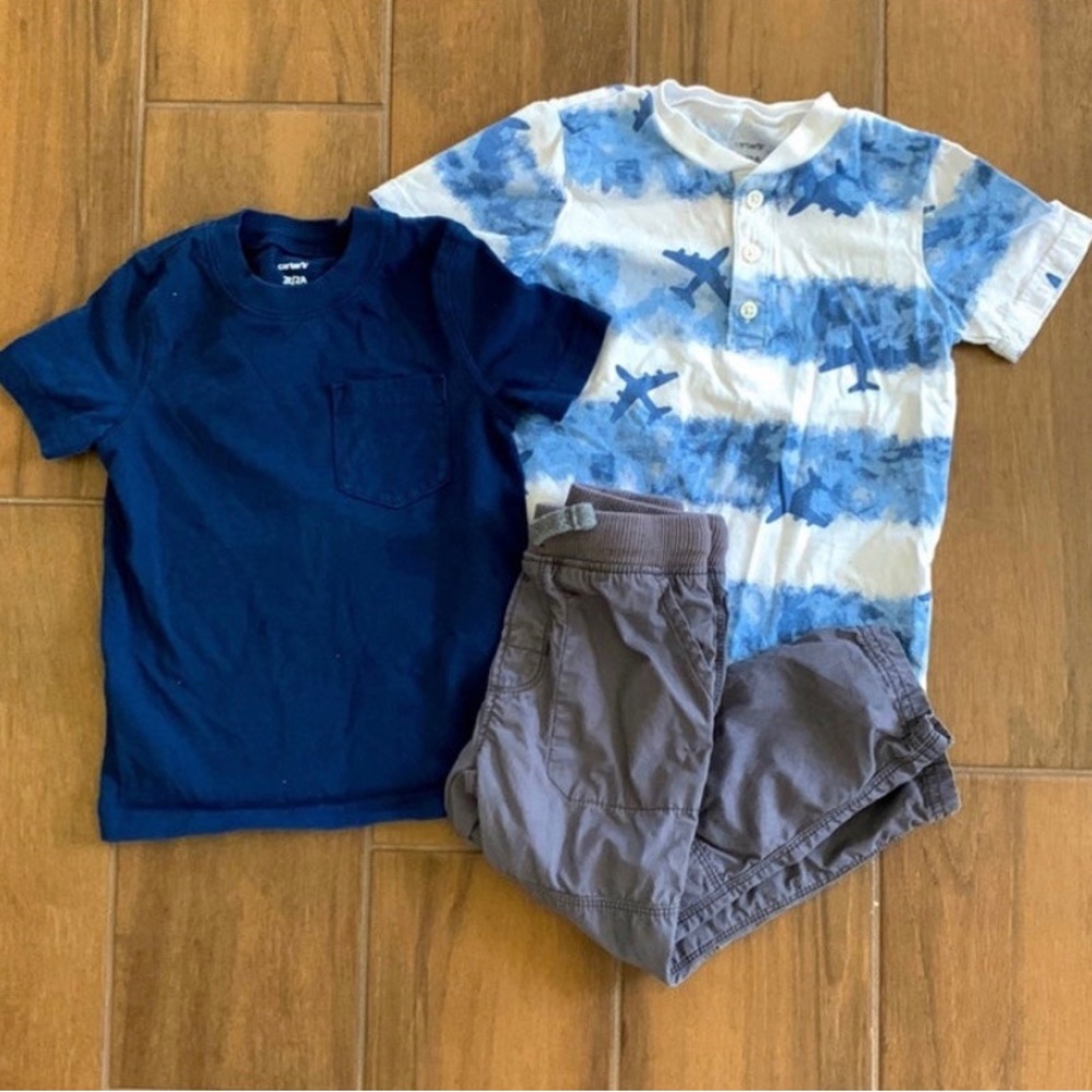Carter’s Boys 2T Pants and T-Shirt Bundle